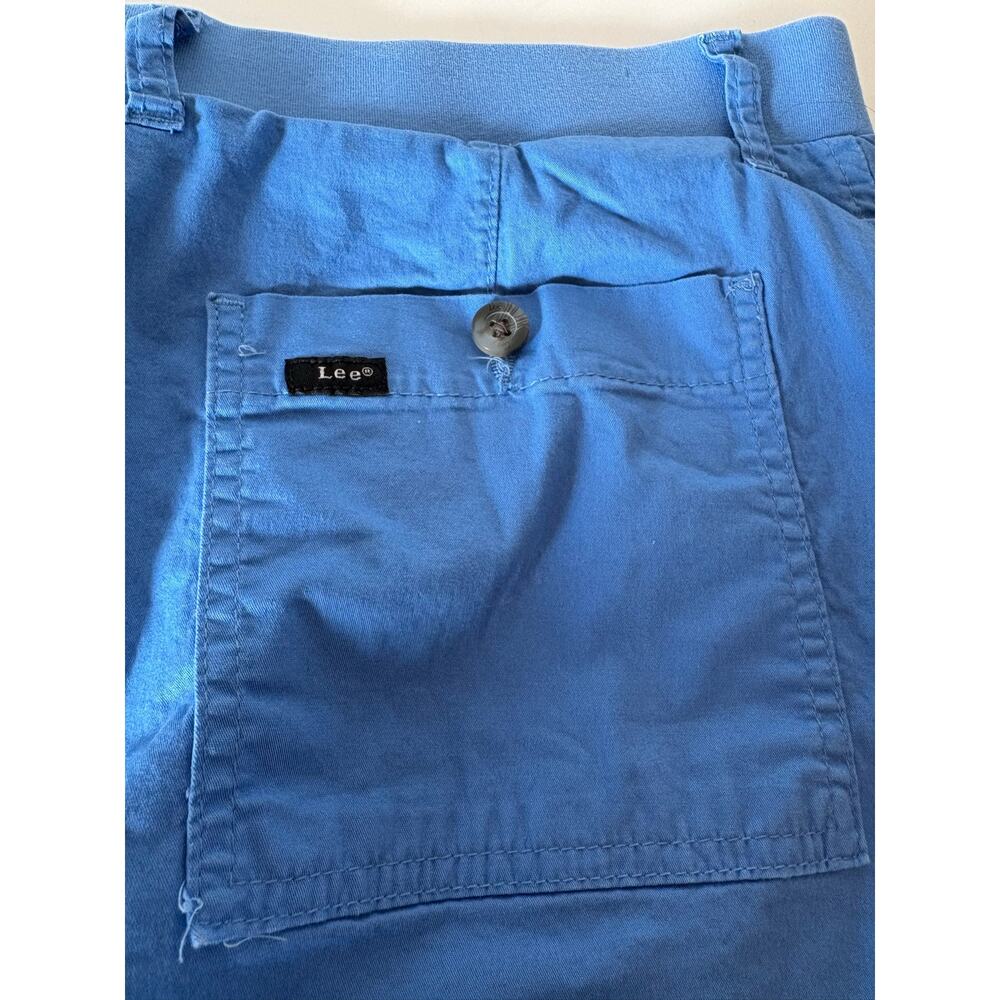 Lee cargo skort blue size large excellent pre-owned condition - Picture 13 of 14